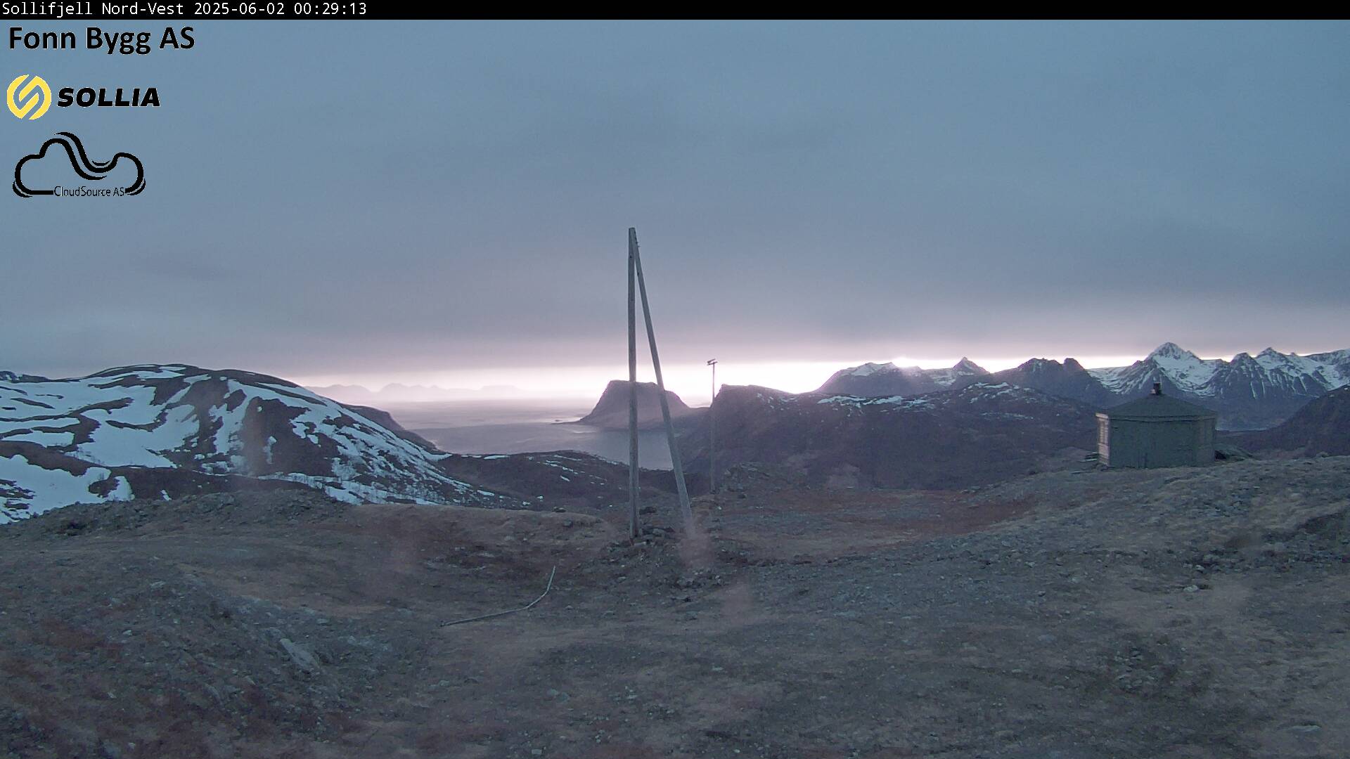 Webcam Sollifjellet, Harstad, Troms, Norwegen